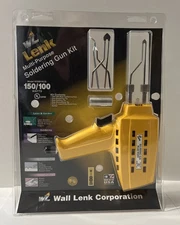 New - Wall Lenk Soldering Gun Kit - Mdl# WG991KCS - 150W/100W  Dual Heat 120v