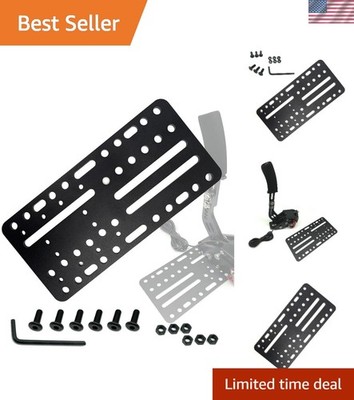Stainless Steel USB Handbrake Bracket for Enhanced Racing Simulation Experience