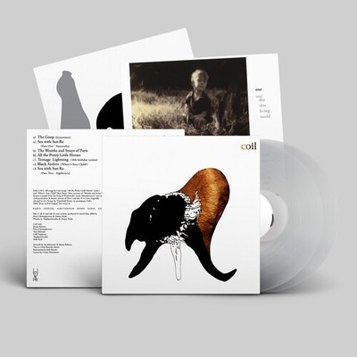 COIL Black Antlers 2x LP NEW CLEAR VINYL Dais reissue