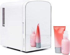 - Iceman Portable Mirrored Personal Fridge 4L Mini Refrigerator Skin Care