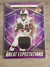 2023 Panini Illusions Football - Great Expectations #GE-NCH Nick Chubb (MEM)
