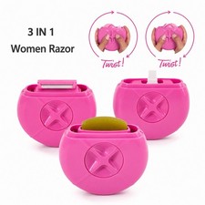 3-in-1 Women s Razor Compact Shaving Soap Cleaning Tool