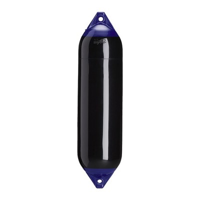 Polyform U.S. F-6 Twin Eye Boat Fender, 11'' x 42'' Black   Made in USA