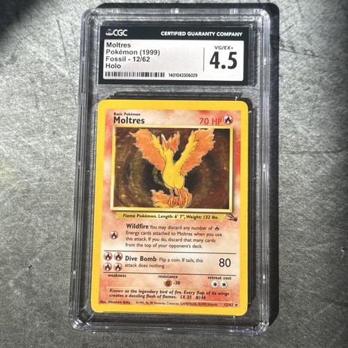 Moltres (Unlimited) graded CGC 4.5 for sale on eBay
