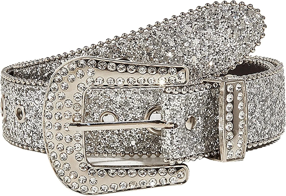 silver glitter belt products for sale | eBay