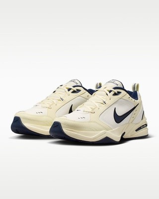 Nike AIR MONARCH IV 104 Coconut Milk Men's MEDIUM WIDTH Workout Shoes