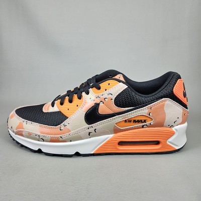 nike camo orange shoes