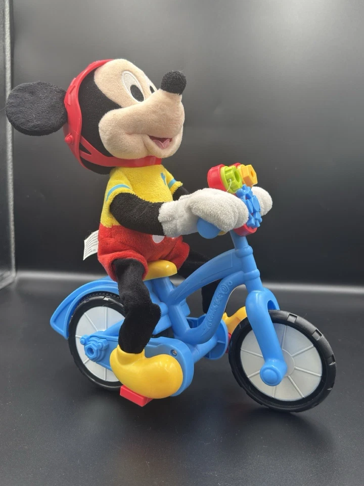 Disney Mickey Mouse Clubhouse - Moto Boppin' Bikin' Mickey - Just Play - Works! - Image 2 of 4