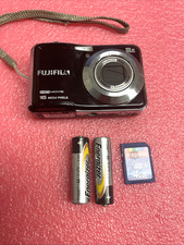 NICE GENUINE Fujifilm FinePixAX655 Black 5x Zoom 16MP Digital Camera / W SD CARD
