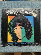 Billy Squier ‎' Everybody Wants You ' 7" Vinyl 45 B-5163 US 1982 CAPITOL VG+/VG