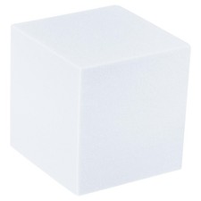 2x2x2" Square Photography Props, Hard Foam Photo Props, White