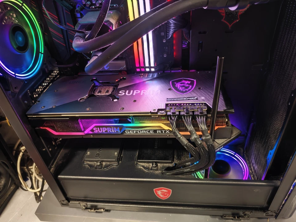 GPU Nvidia RTX 3080 Ti Suprim X - Immagine 4 di 4