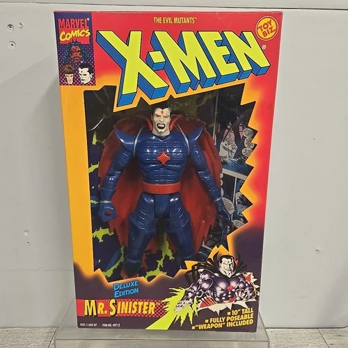 Vtg 1994 Mr Sinister 10" ToyBiz Marvel Comics X-Men Deluxe Edition Action Figure