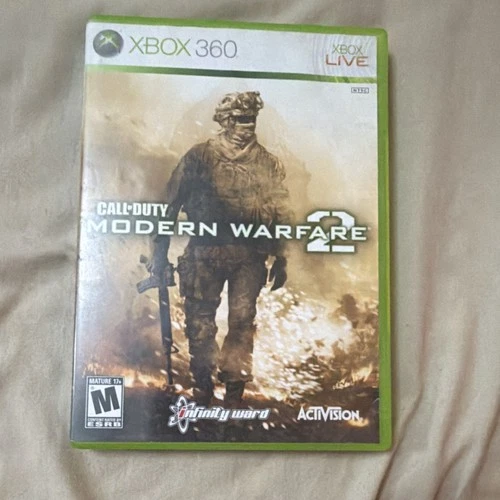 Activision Call of Duty: Modern Warfare 2 Xbox 360 Multiplayer FPS M Case