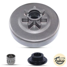 3/8"-7 Spur Sprocket Clutch Drum Kit For Husqvarna 455 460 Rancher # 537291604