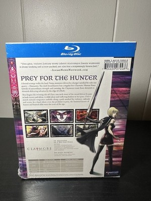 Claymore: The Complete Series (Blu-ray Disc, 2010, 3-Disc Set) for