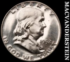 1952 Franklin Half Dollar- Choice Gem Proof Luster No Reserve #J4373
