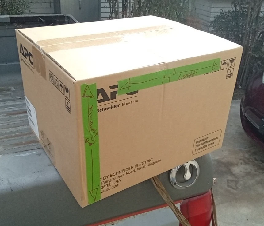 2Pack | NEW| APC BN650M1 Back-UPS Batery Backup System 7 Outlets 650VA  360 Wats - Image 2 of 4