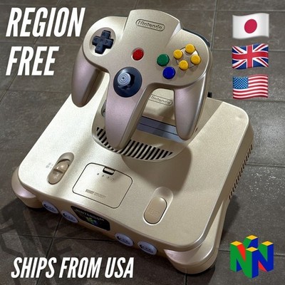★☆NINTENDO 64 本体セット Nintendo 64 Original Black Console N64 Set Tested Used Japan