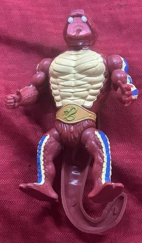 Vintage 1985 Mattel MOTU He-Man Rattlor Action Figure