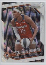 2025 Panini Prizm WNBA White Seismic Prizm Aaliyah Edwards #94 1h4z
