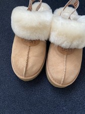 Brand New Brown And Cream Fur UGG Clogs 5