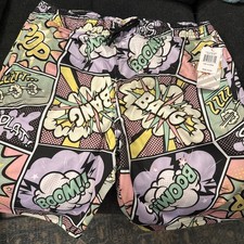 Men  s Graphic Board Shorts Size XL New With Tags