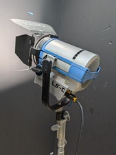 Arri L5-C LED Fresnel W/Barndoors and Stand Mount, DMX CAPABLE