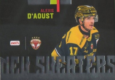 DEL 2 Playercards 2025-26 * New Sweaters * Alexis D`Aoust * Lausitzer Füchse