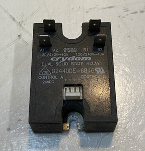 Crydom D2440DE-6816 Turbo Chef NGC-3005 Solid State Dual Voltage Relay USED