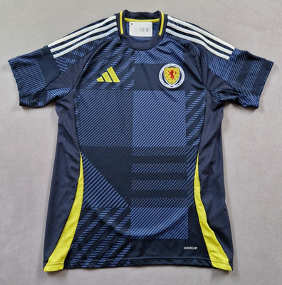 Scotland Home 2024-25 Jersey, Adidas, M, New, Original Packaging