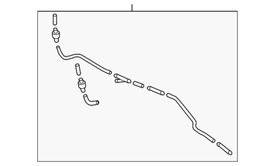 #ad Genuine Subaru Hose amp; Tube Assembly 86655SG001 $28.73