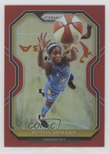 2021 Panini Prizm WNBA Red Prizm 117/299 Ruthy Hebard #84 5ya