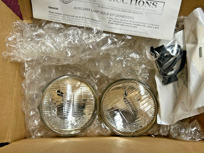 OEM H-D AUXILIARY LAMP KIT, CLR LENS - 69294-05A