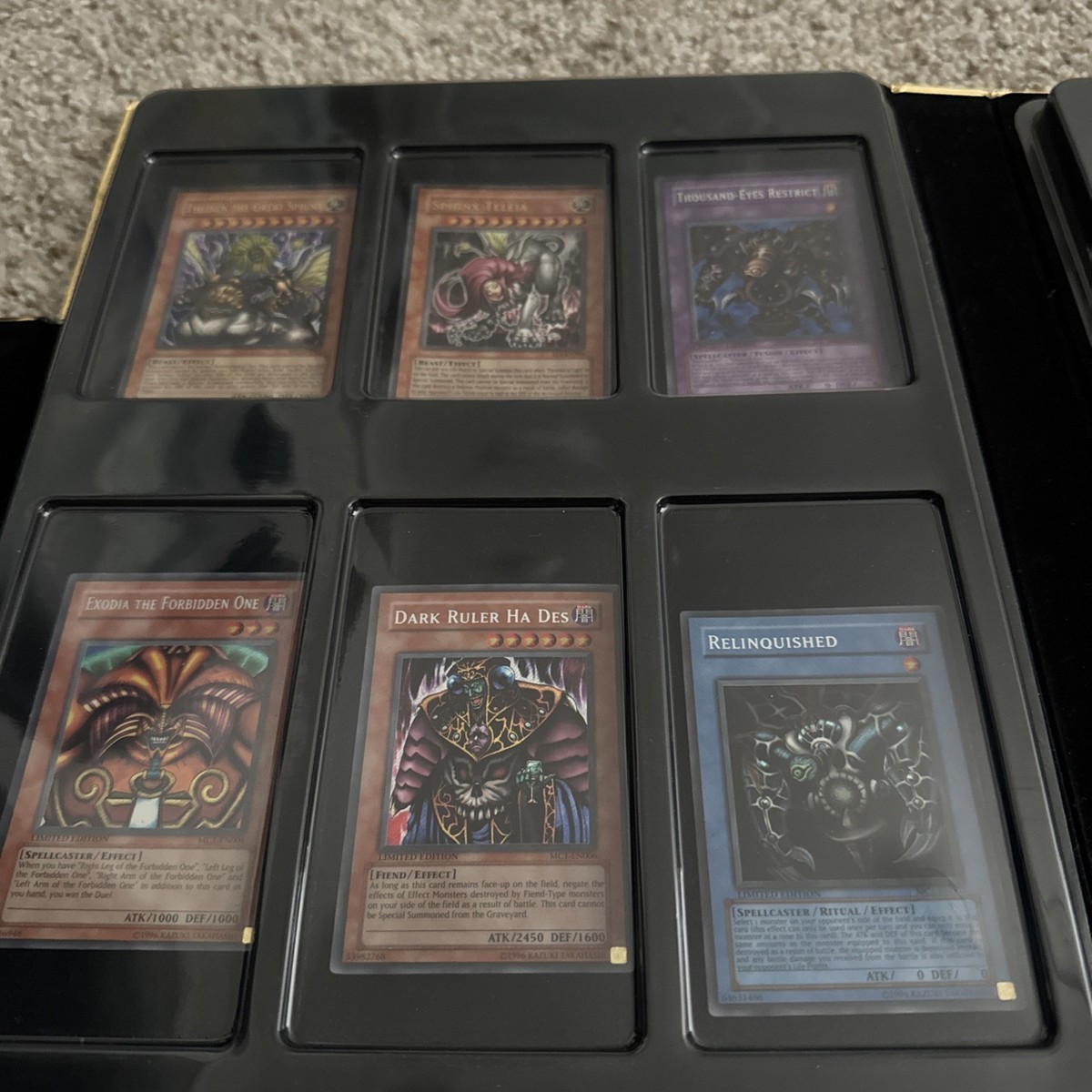 YU-GI-OH Gold Master Collection Trading Cards Case Volume 1 | eBay
