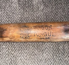 Spalding Wagon Tongue Antique No. 3/0 Baseball Bat 42.5 oz & 33 Rare Vintage