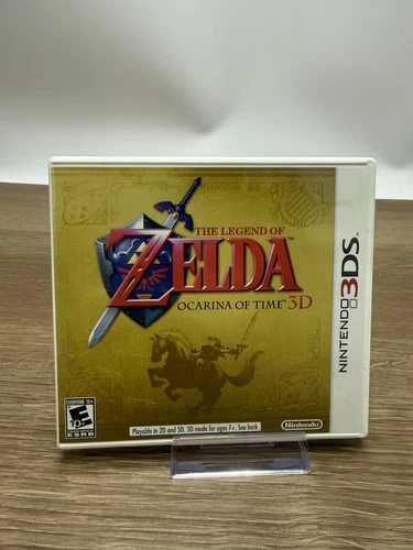 Nintendo The Legend of Zelda: Ocarina of Time 3DS Case & Manual Authentic Tested