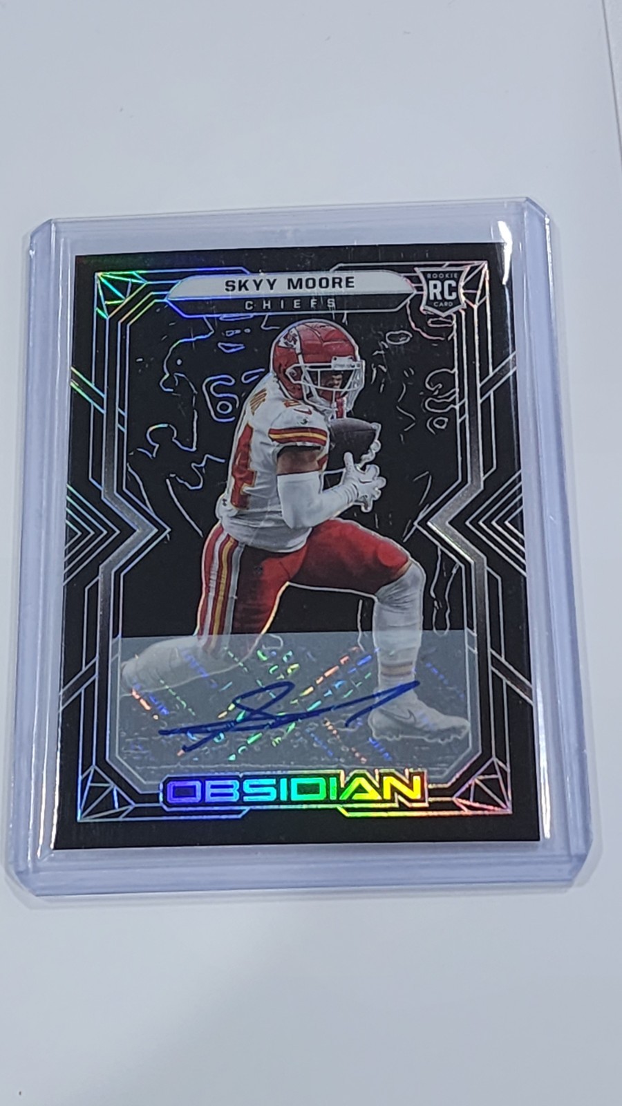 2022 Panini Obsidian - Rookies Skyy Moore #119 Autographs /199 (AU, RC)