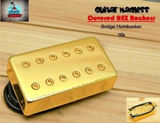 G.M. Gold Covered HexBucker Hight Output Bridge Humbucker 52mm 