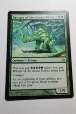 MTG Bringer of the Green Dawn x1- -Fifth Dawn-Lightly Played