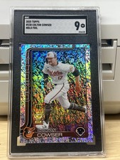 2025 Topps Series 1 Holo Foil Colton Cowser #230 0sb5 SGC 9