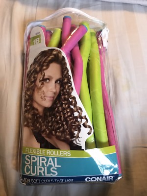Conair Spiral Rollers,18 ct