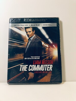 The Commuter (4K UHD/Blu-ray, 2018) NEW SEALED