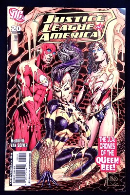 Justice League of America 20 Wonder Woman Flash Black Lightning DC Comics