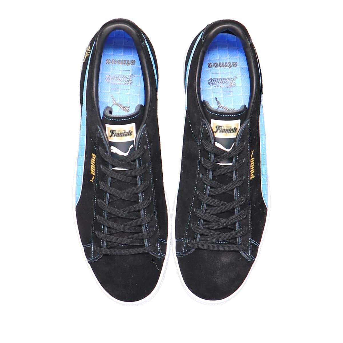 atmos × Puma Suede VTG MIJ Frontale Black 394272-01 Men's Size | eBay