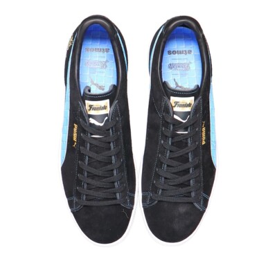 atmos × Puma Suede VTG MIJ Frontale Black 394272-01 Men's Size | eBay