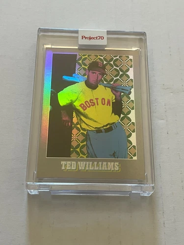 2021 TP70 Topps Project 70 Ted Williams 331 Ron English FOIL 33/70 Print Run HOF