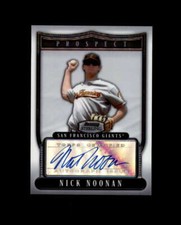 Nick Noonan 2007 Bowman Sterling Prospect Autograph Signed Giants