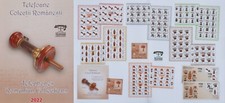Romania 2022 Phones, Tunnan, Alexander Graham Bell Mi.8069-74, Block 911 A