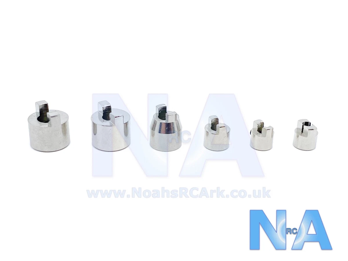 2 Piezas De Soporte De Muleta Y Eje De Transmisión Para Hélice De Barco RC – Diámetros 3mm A 6.35mm, Repuesto Marino Para Modelismo Naval